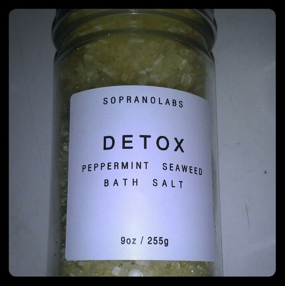 Bath Salts Peppermints and Seaweed